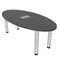 Skutchi Designs 33.5 in W, 59.5 in L, 29 in H, Engineered Wood Top, Grey H-OVL-3460-PT-AN-EL - alternate 1